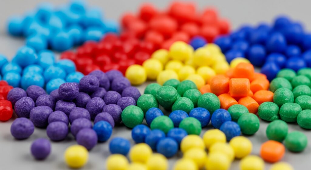 Plastic colorants create a diverse grouping of colored plastic additives.